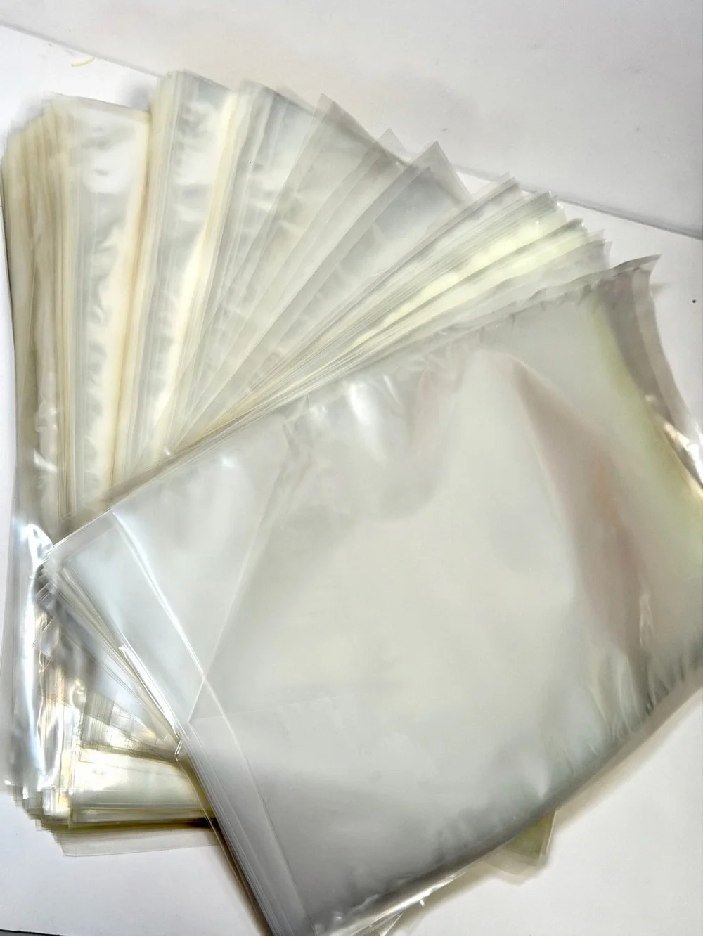 Heavy Duty Clear Flat Industrial Poly Bags 10